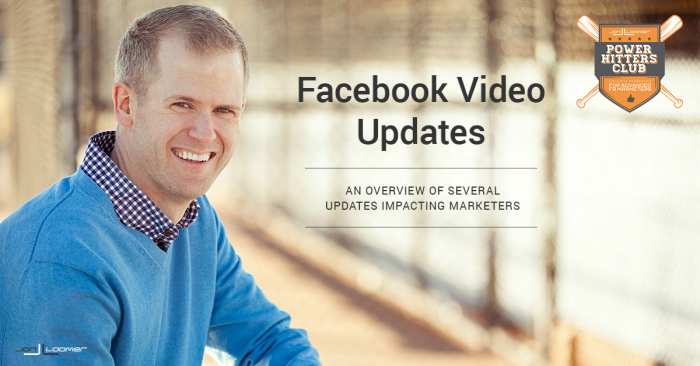 Facebook Video Updates